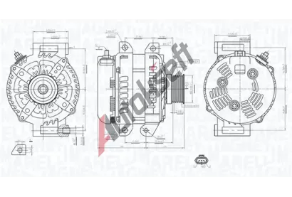 MAGNETI MARELLI Alterntor MAG 063735749010, 063735749010