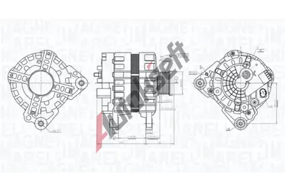 MAGNETI MARELLI Alterntor MAG 063736232010, 063736232010