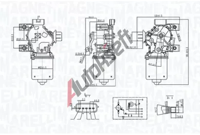 MAGNETI MARELLI Motor st�ra�� MAG 064072800010, 064072800010