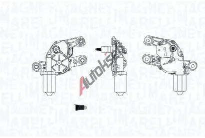 MAGNETI MARELLI Motor stěračů MAG 064075800010, 064075800010 MAGNETI MARELLI Motor stěračů MAG 064075800010, 064075800010