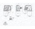Motor st�ra��&nbsp;MAGNETI MARELLI&nbsp;&dash;&nbsp;MAG 064375800010