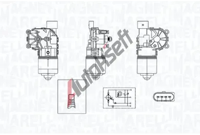 MAGNETI MARELLI Motor st�ra�� MAG 064376090010, 064376090010