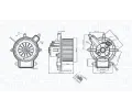 Vnitn ventiltor MAGNETI MARELLI ‐ MAG 069412398010