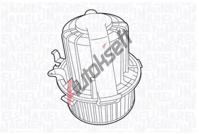 MAGNETI MARELLI Vnitn ventiltor MAG 069412710010, 069412710010