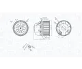 Vnitn ventiltor MAGNETI MARELLI ‐ MAG 069412729010