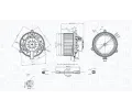 Vnit�n� ventil�tor&nbsp;MAGNETI MARELLI&nbsp;&dash;&nbsp;MAG 069412742010