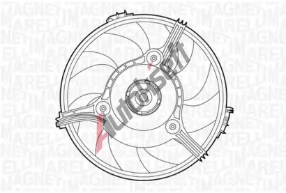 MAGNETI MARELLI Vtrk chlazen motoru MAG 069422263010, 069422263010