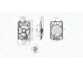 Vtrk chlazen motoru MAGNETI MARELLI ‐ MAG 069422781010