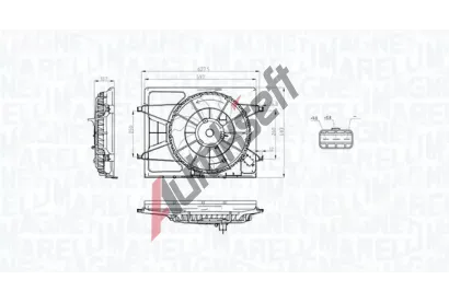 MAGNETI MARELLI Vtrk chlazen motoru MAG 069422793010, 069422793010