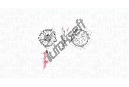 MAGNETI MARELLI Vtrk chlazen motoru MAG 069422855010, 069422855010