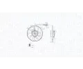 Vtrk chlazen motoru MAGNETI MARELLI ‐ MAG 069422876010