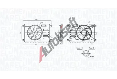 MAGNETI MARELLI V�tr�k chlazen� motoru MAG 069422899010, 069422899010