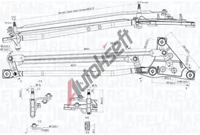 MAGNETI MARELLI Ty�ov� st�ra�� MAG 085570738010, 085570738010
