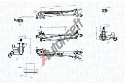 MAGNETI MARELLI Ty�ov� st�ra�� MAG 085570740010, 085570740010