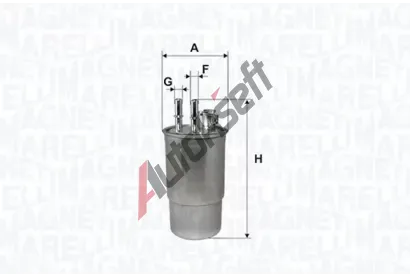 MAGNETI MARELLI Palivov filtr MAG 153071760220, 153071760220