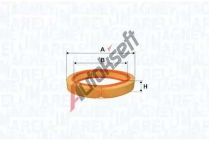 MAGNETI MARELLI Vzduchov filtr MAG 153071762408, 153071762408