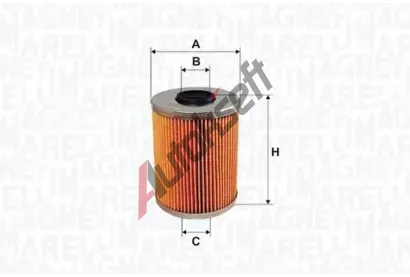 MAGNETI MARELLI Olejov filtr MAG 153071762489, 153071762489