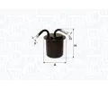 Palivov� filtr&nbsp;MAGNETI MARELLI&nbsp;&dash;&nbsp;MAG 153071762555