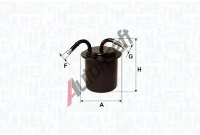 MAGNETI MARELLI Palivov� filtr MAG 153071762555, 153071762555