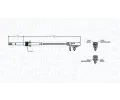 MAGNETI MARELLI idlo teploty vfukovch plyn MAG 172000183010, 172000183010