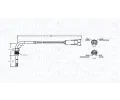 MAGNETI MARELLI idlo teploty vfukovch plyn MAG 172000207010, 172000207010
