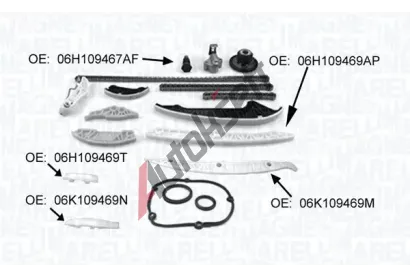 MAGNETI MARELLI Sada rozvodovho etzu MAG 341500001370, 341500001370