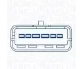 MAGNETI MARELLI Zvedac zazen okna MAG 350103105700, 350103105700
