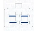 MAGNETI MARELLI Zvedac zazen okna MAG 350103447000, 350103447000