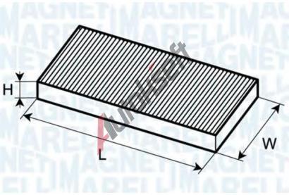 MAGNETI MARELLI Filtr vzduchu v interiru MAG 350203061050, 350203061050