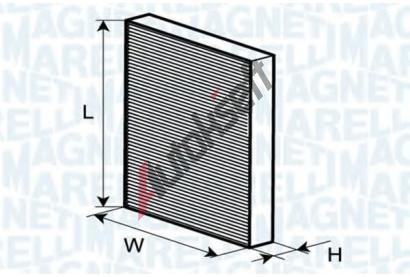 MAGNETI MARELLI Filtr vzduchu v interiru MAG 350203061420, 350203061420