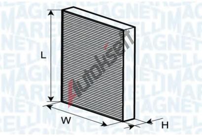 MAGNETI MARELLI Filtr vzduchu v interiru MAG 350203061520, 350203061520