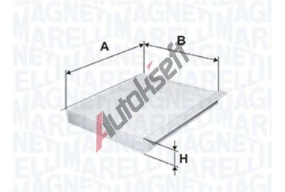 MAGNETI MARELLI Filtr vzduchu v interi�ru MAG 350203061930, 350203061930