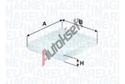 MAGNETI MARELLI Filtr vzduchu v interiru MAG 350203065010, 350203065010