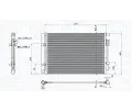 Kondenztor klimatizace MAGNETI MARELLI ‐ MAG 350203100800