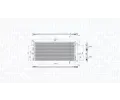 Kondenztor klimatizace MAGNETI MARELLI ‐ MAG 350203103900