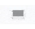 Kondenztor klimatizace MAGNETI MARELLI ‐ MAG 350203104700