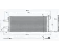 MAGNETI MARELLI Kondenz�tor klimatizace&nbsp;&dash;&nbsp;MAG 350203623000