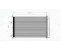 Kondenztor klimatizace MAGNETI MARELLI ‐ MAG 350203742000