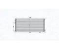 Kondenztor klimatizace MAGNETI MARELLI ‐ MAG 350203806000