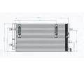 MAGNETI MARELLI Kondenztor klimatizace ‐ MAG 350203827000