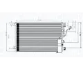Kondenz�tor klimatizace&nbsp;MAGNETI MARELLI&nbsp;&dash;&nbsp;MAG 350203841000