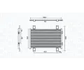 Kondenztor klimatizace MAGNETI MARELLI ‐ MAG 350203895000