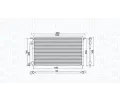 Kondenztor klimatizace MAGNETI MARELLI ‐ MAG 350203970000