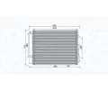 Kondenztor klimatizace MAGNETI MARELLI ‐ MAG 350203984000