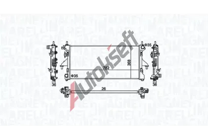 MAGNETI MARELLI Chladi vody MAG 350213126900, 350213126900