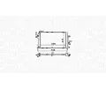 MAGNETI MARELLI Chladi vody MAG 350213153400, 350213153400
