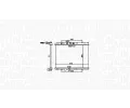 MAGNETI MARELLI Chladi vody MAG 350213156100, 350213156100