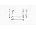 MAGNETI MARELLI Chladi� vody MAG 350213157900, 350213157900