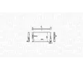 MAGNETI MARELLI Chladi vody MAG 350213159600, 350213159600