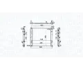 Chladi vody MAGNETI MARELLI ‐ MAG 350213160500